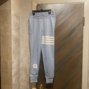 Thom Browne Light Blue Sweatpants